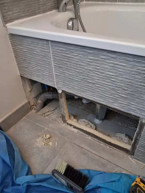 Salle de bain avant travaux
